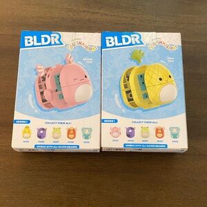 BLDR Original Squishmallows Squishbrik Archie (0053) and Maui (0054) Series 1